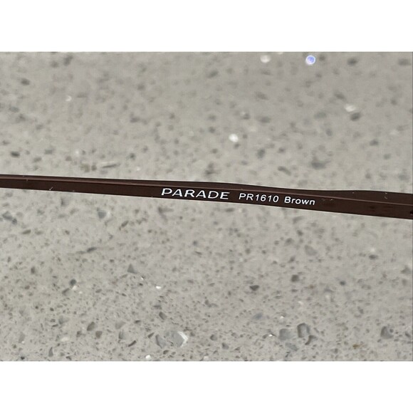 PARADE EYEWEAR FRAMES ONLY AVALON PR1610 BROWN 54/18/140 FLEX HINGE RG15 READ